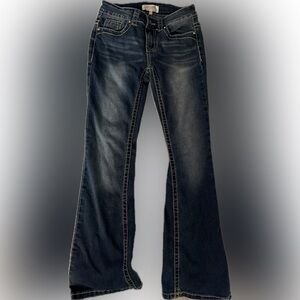 Stylish Blue Girls Size 8 Jeans